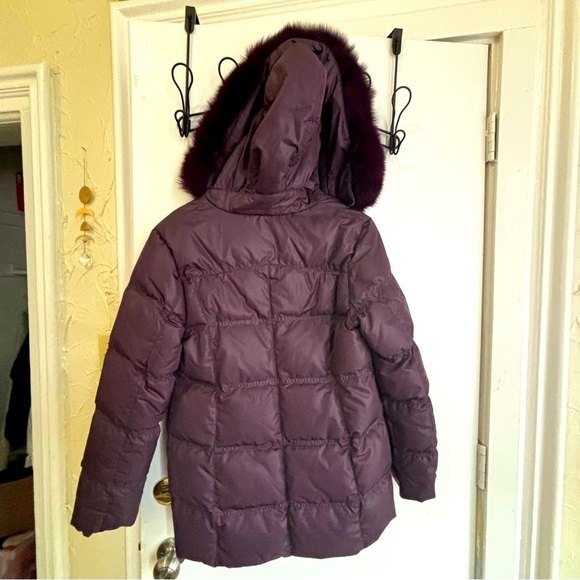 FLASH GEO purple winter puffer jacket size small ✨bundle for $7✨ - Picture 2 of 3